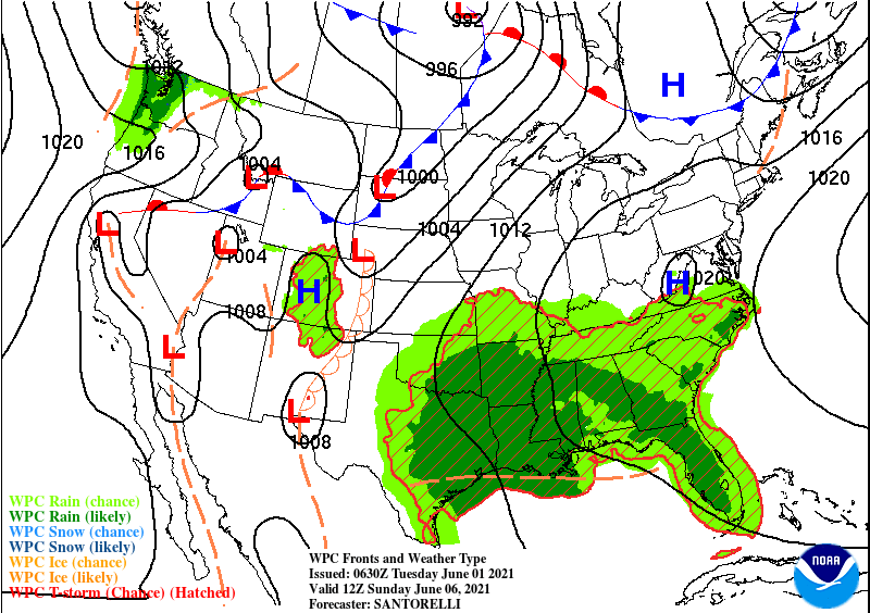 Sunday Forecast